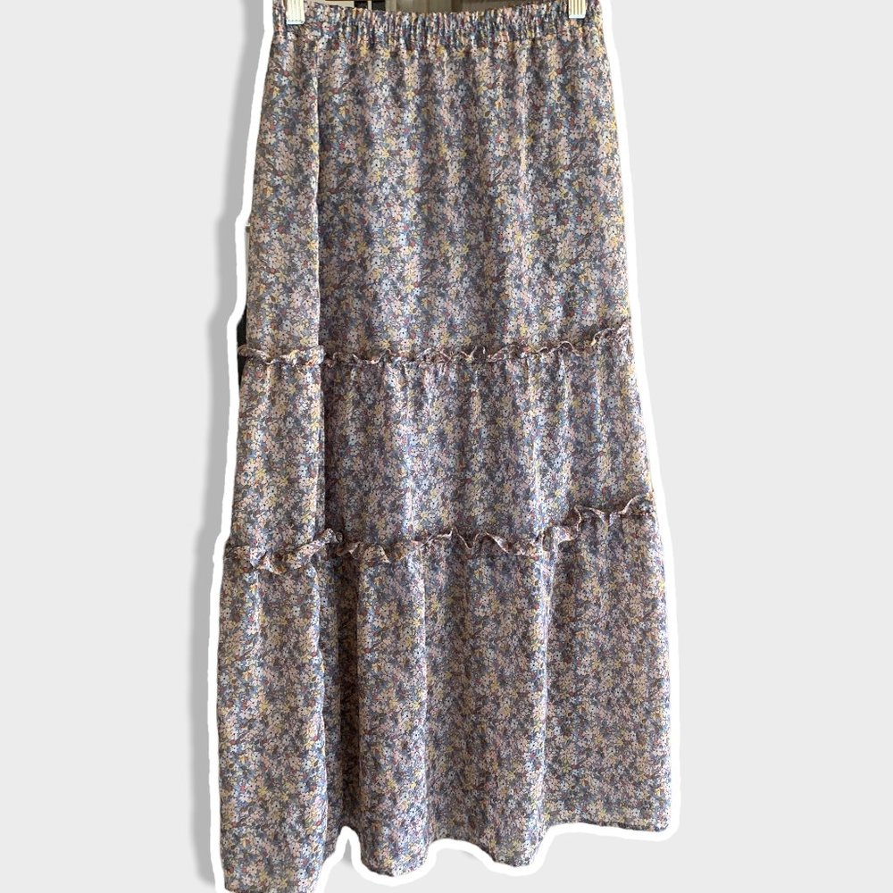 Sienna sky spring flower skirt XS